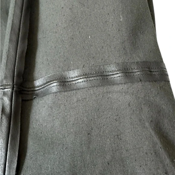 Alice + Olivia Black Lambskin Leather Pants - Picture 11 of 15